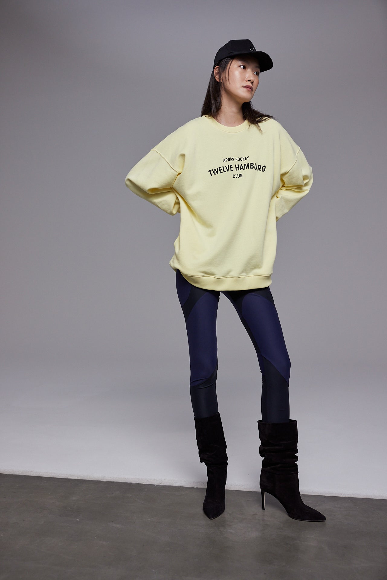 Crew Neck Pullover EVA gelb