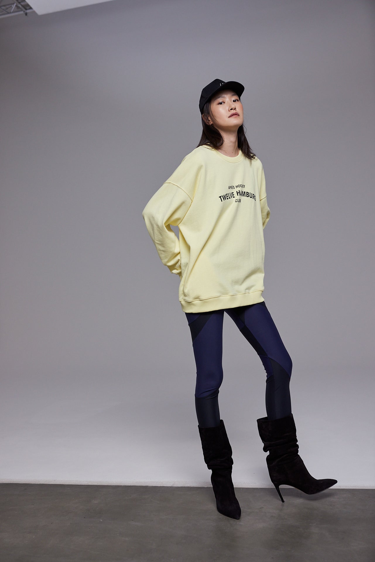 Crew Neck Pullover EVA gelb