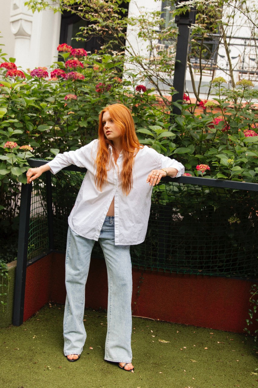 Relaxed Cotton Blouse