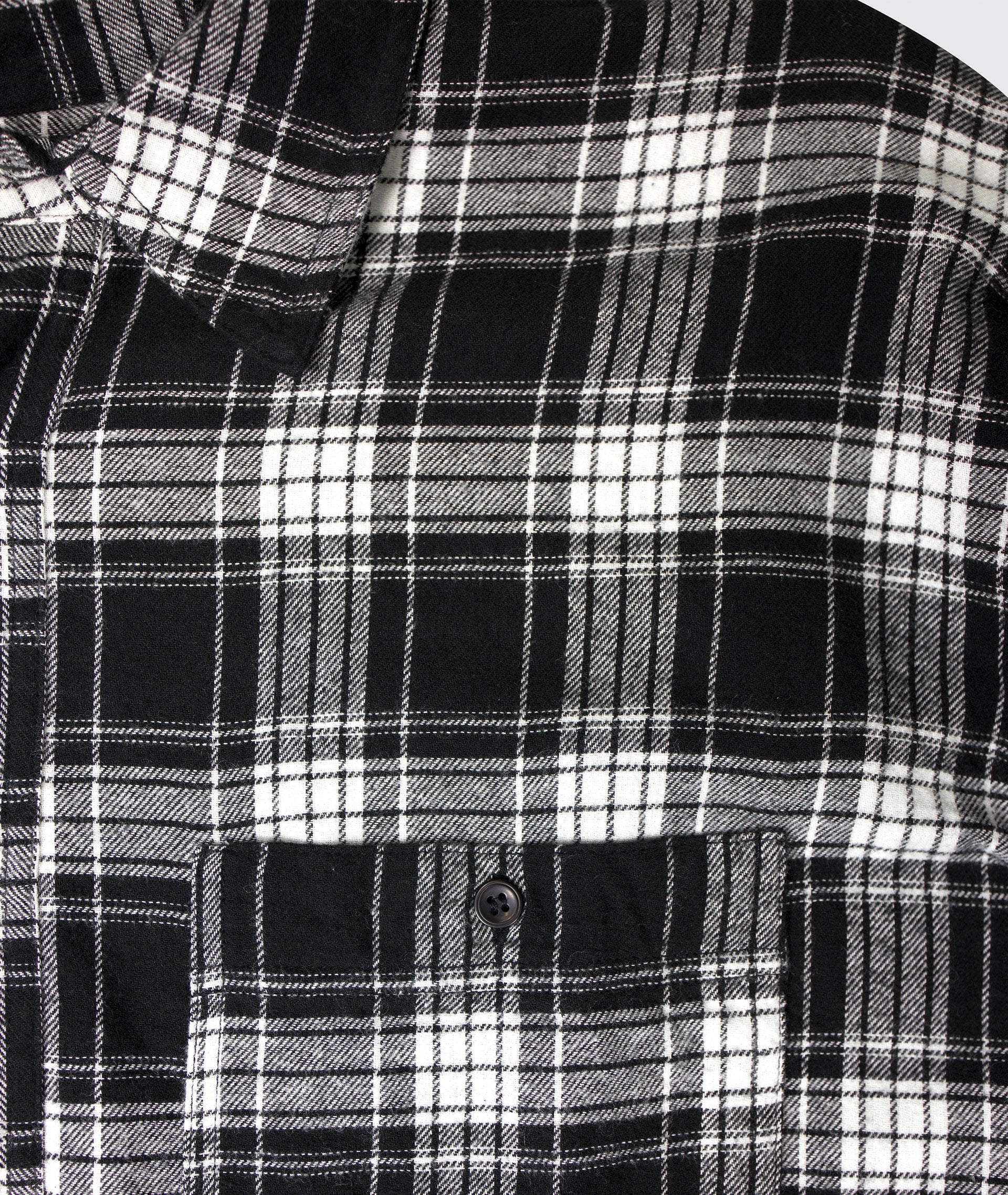 Oversized cotton check shirt JENNIFER
