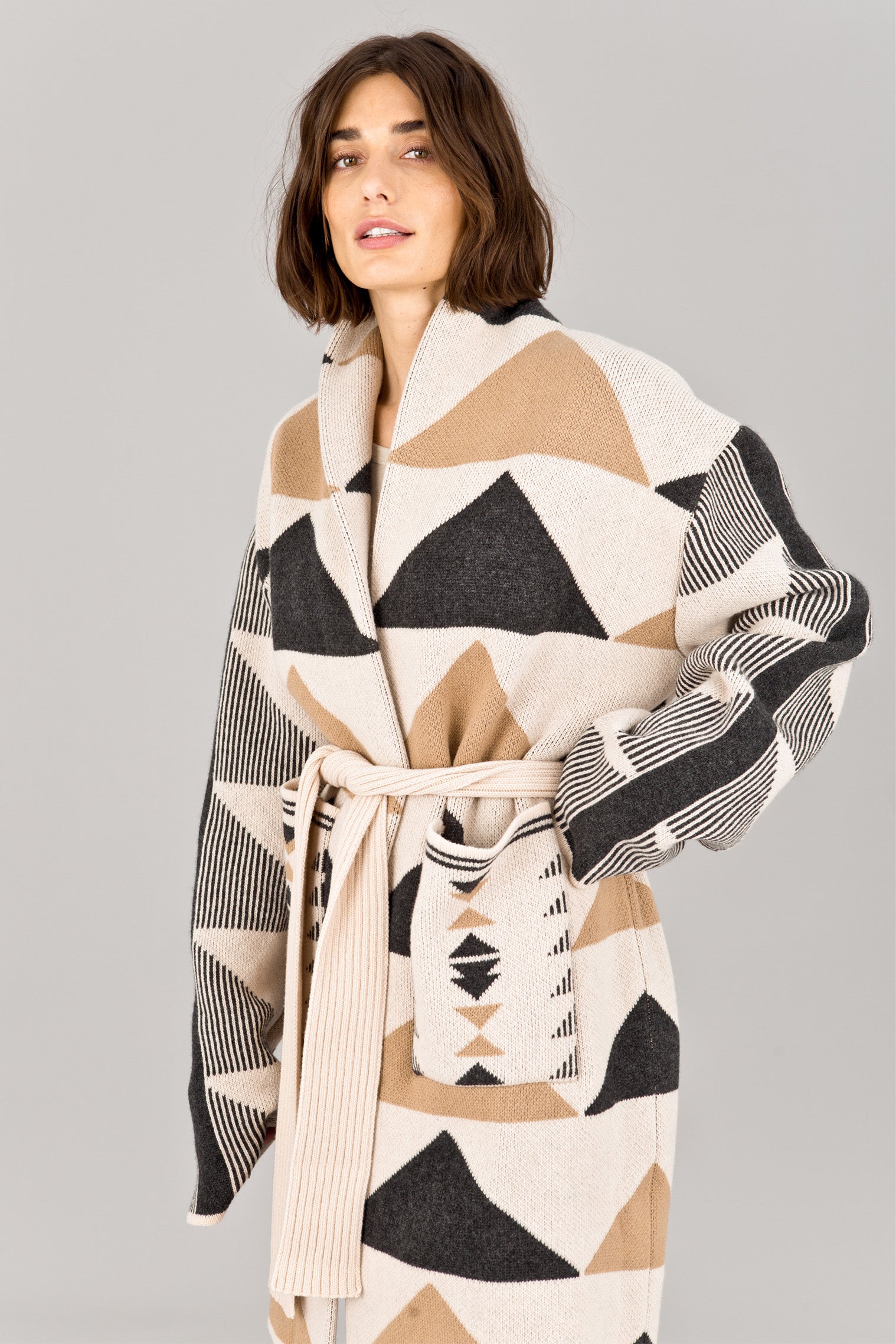 Knitted coat TONI