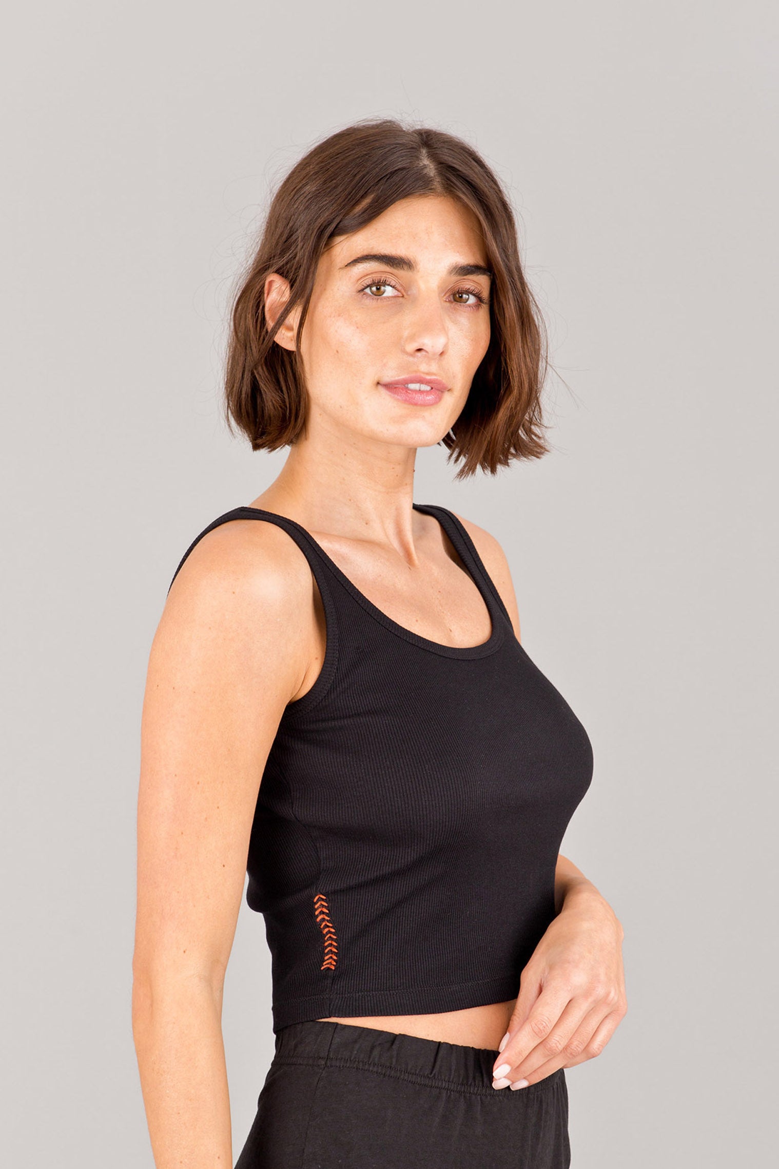 Geripptes Tank Top ALBA