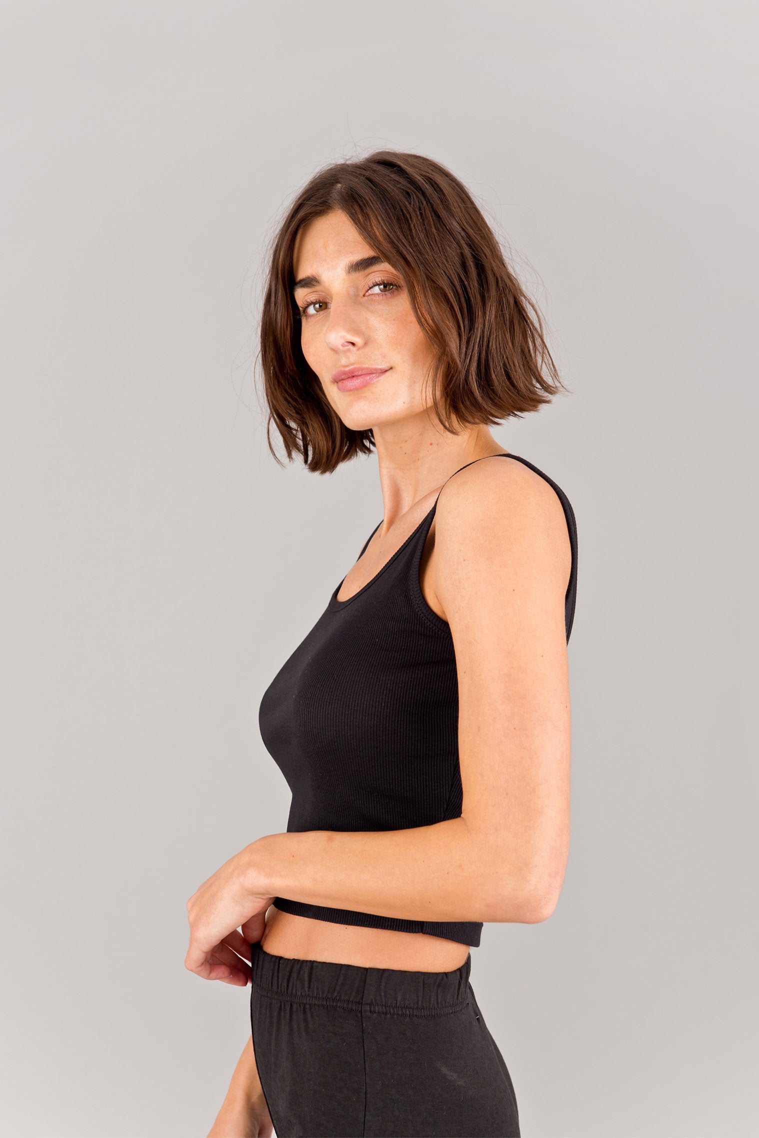 Geripptes Tank Top ALBA