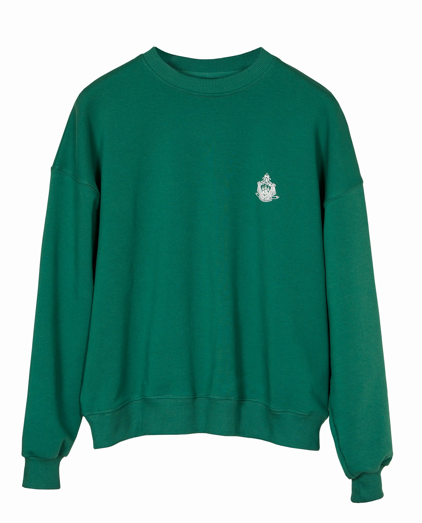 BHH CREWNECK SWEATER · DARK GREEN