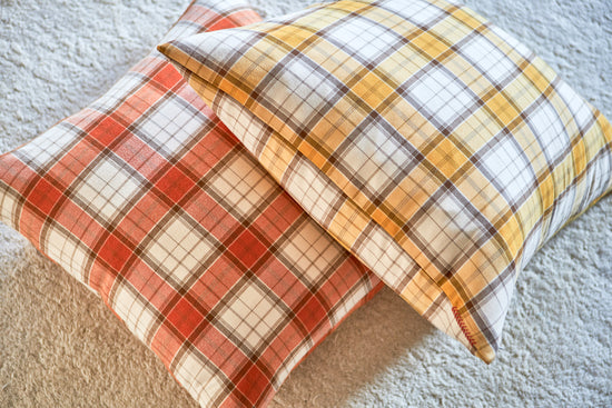 Checked Pillow