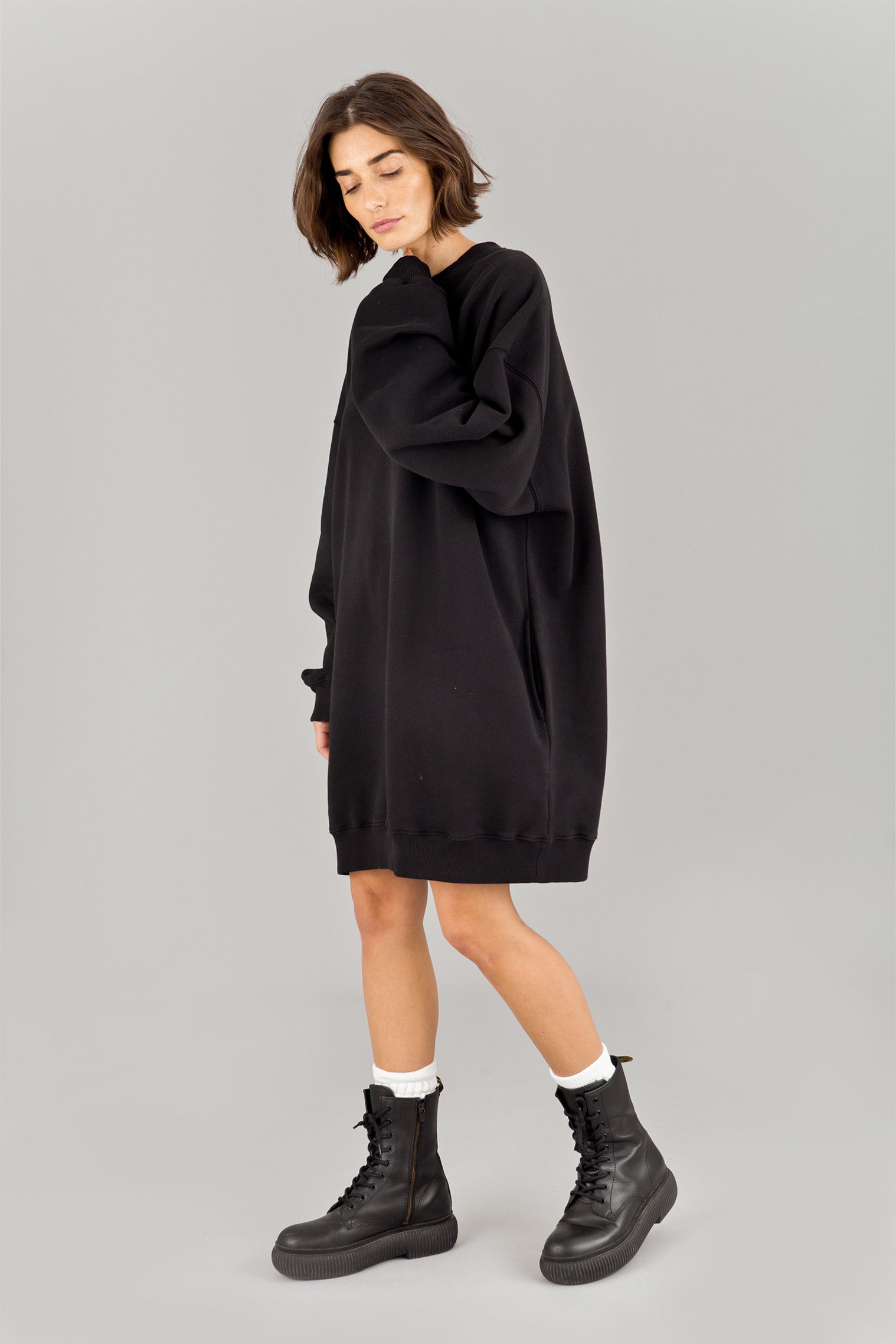 Oversized Baumwollkleid GEO