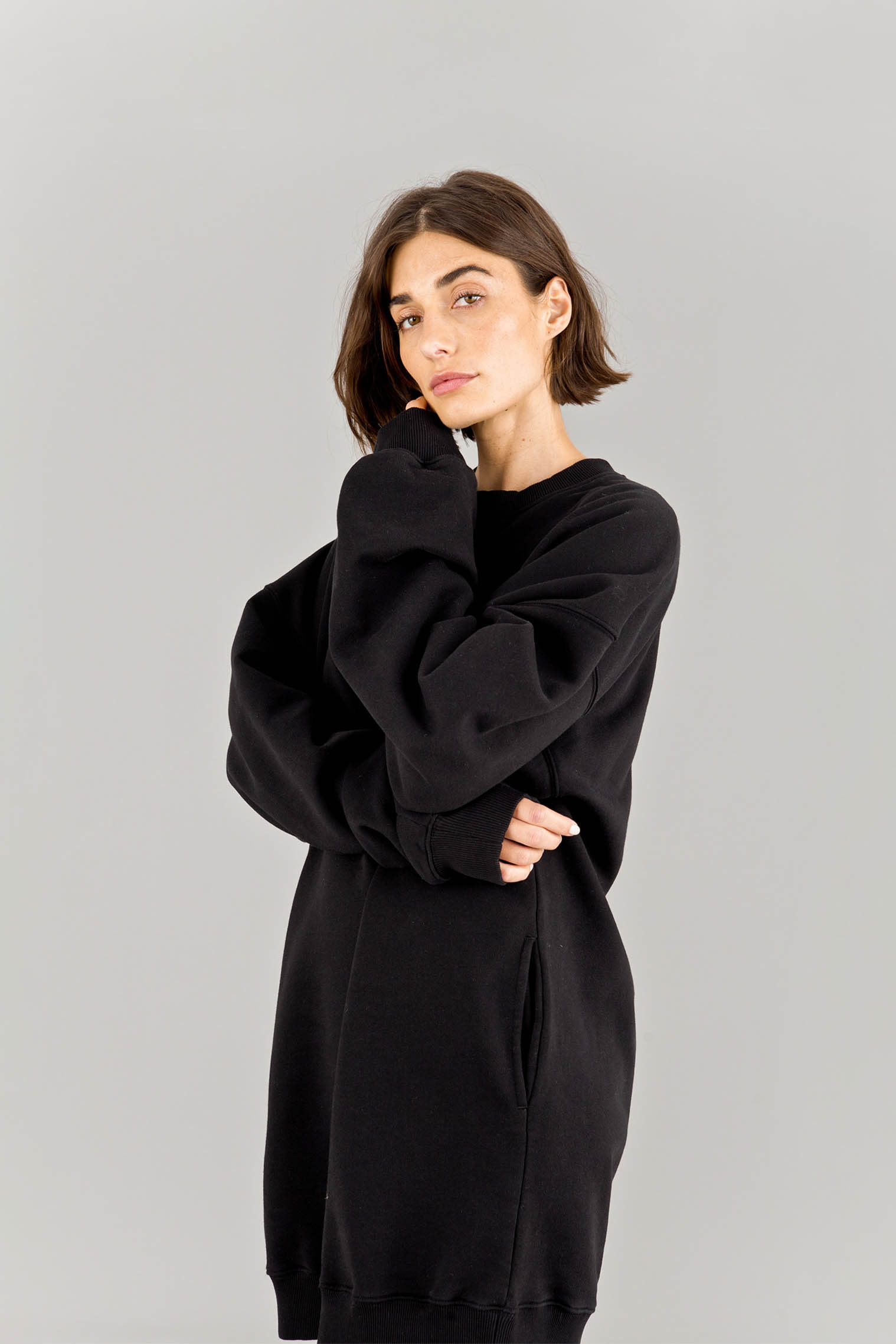 Oversized cotton dress GEO