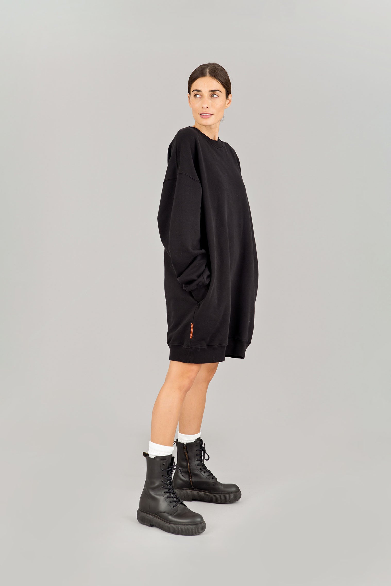 Oversized Baumwollkleid GEO