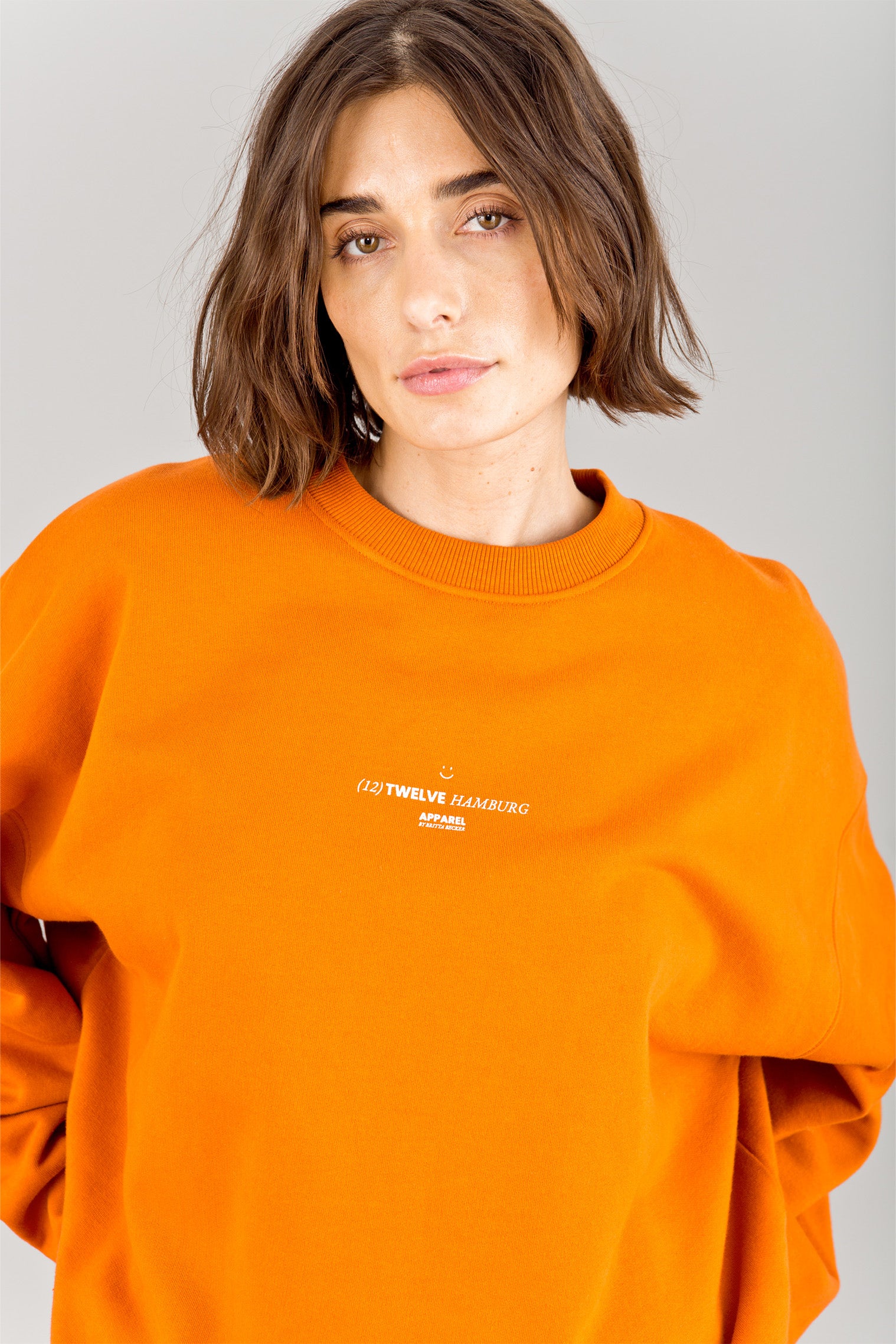 Rusty Orange Sweater Twelve POLLY